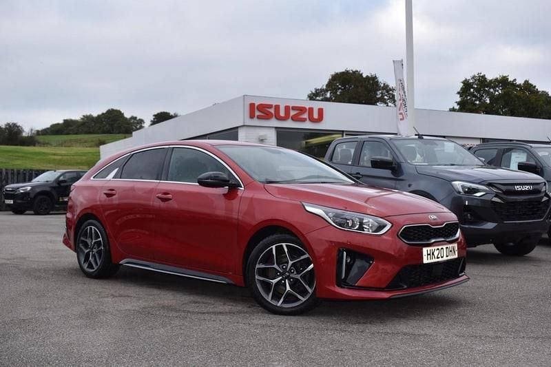 Red Used 2020 Kia ProCeed GT-Line Hatchback | £10,782 (Fair price) - Image 1/3