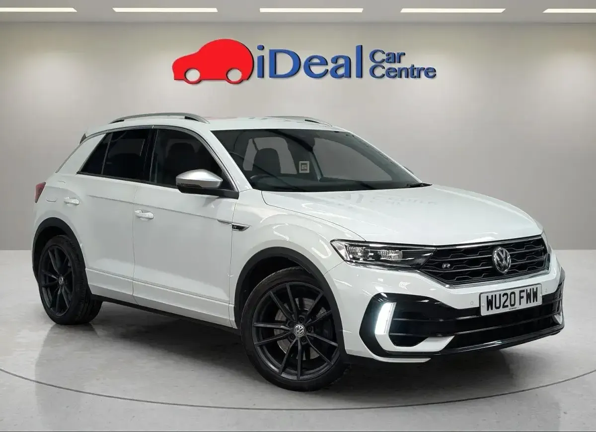 Used VW T-Roc R 300 HP (220 kW) 2020 White SUV