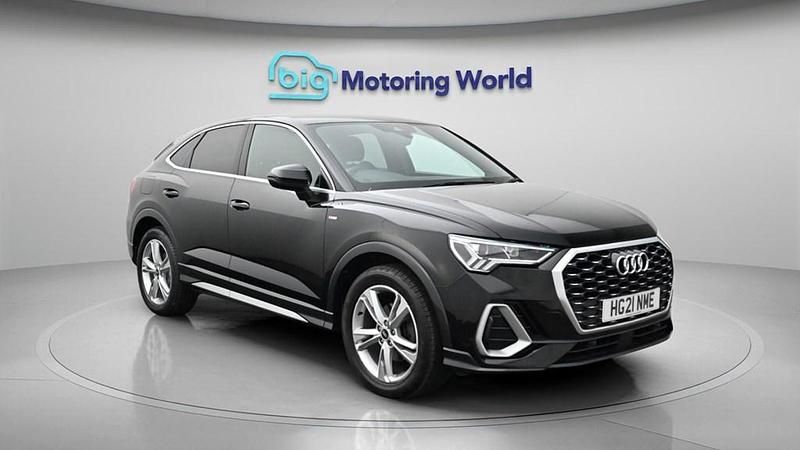 Used Audi Q3 Sportback S-Line 150 HP (110 kW) 2021 Black SUV