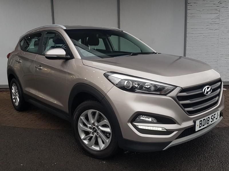 Beige Used 2018 Hyundai Tucson SE SUV | £9,998 (Super price) - Image 1/4