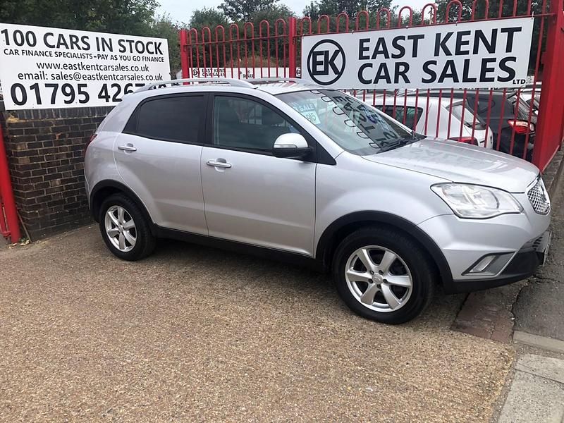 Used Ssangyong (KGM) Korando 2014 Silver Estate