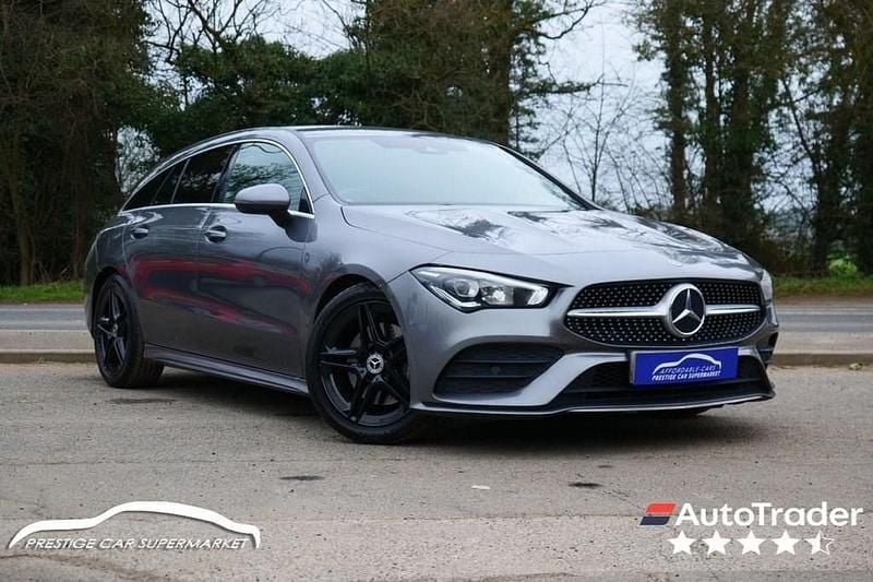 Used Mercedes CLA200 Shooting Brake AMG line 163 HP (119 kW) 2020 Grey Estate