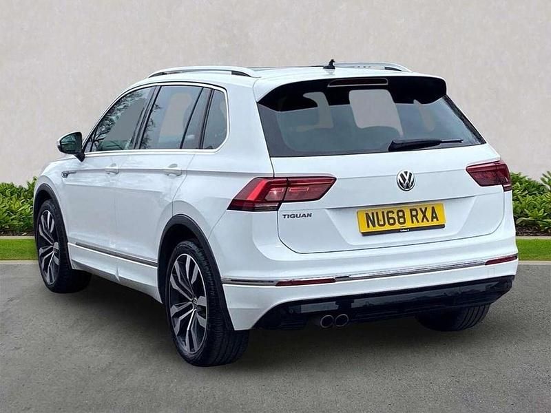 Used VW Tiguan R-line 150 HP (110 kW) 2018 White SUV