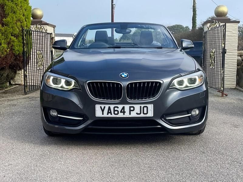 Used BMW 220 Sport Line 2015 Grey Cabriolet