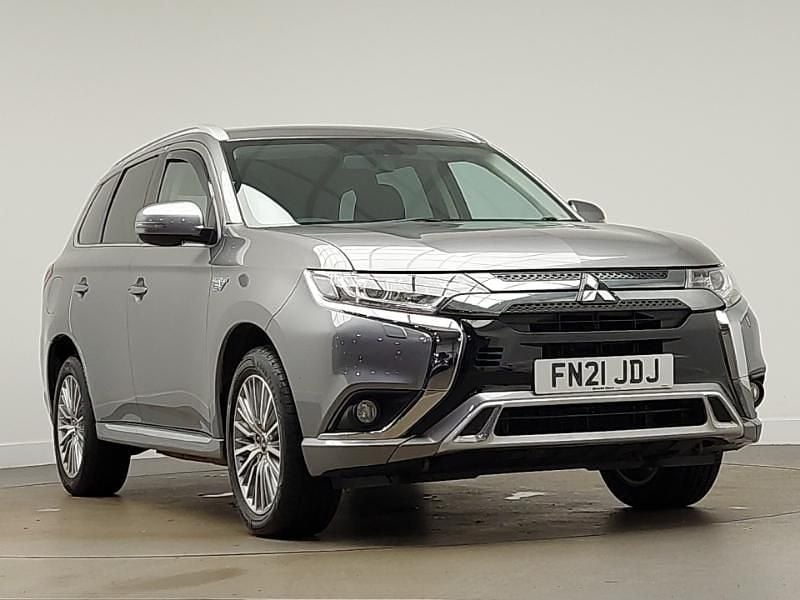Grey Used 2021 Mitsubishi Outlander P-HEV SUV | £16,498 (Fair price) - Image 1/4
