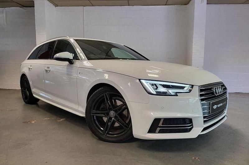 White Used 2016 Audi A4 S-Line Estate | £8,995 (A bit pricey) - Image 1/1