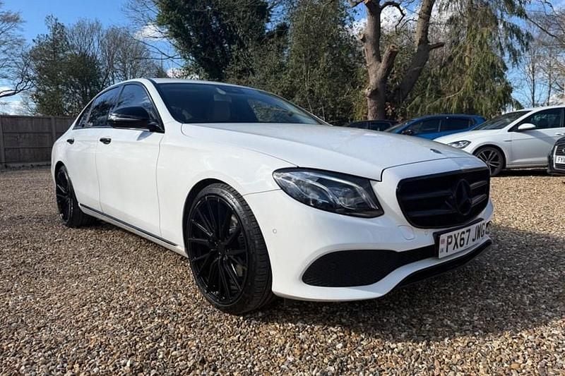 Used Mercedes E220 SE 2017 White Sedan