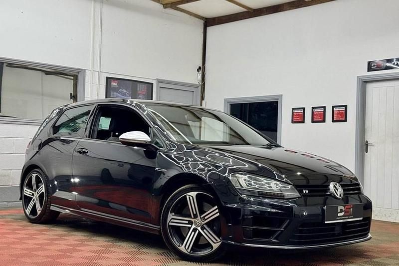 Used VW Golf VII R 2015 Black Hatchback