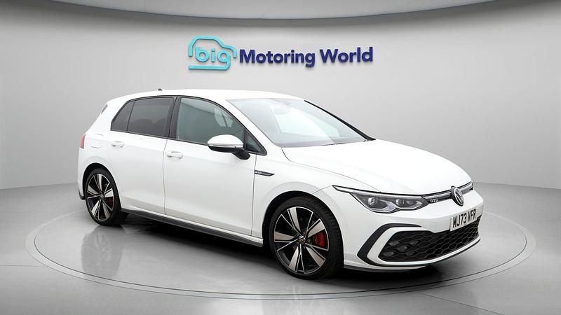 Used VW Golf VIII GTD 200 HP (147 kW) 2023 White Hatchback