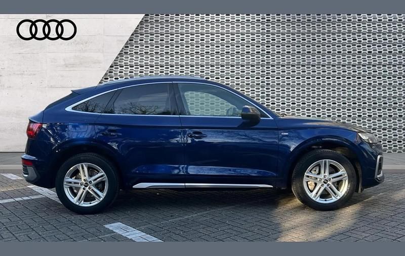 Used Audi Q5 Sportback S-Line 268 HP (197 kW) 2024 Blue SUV