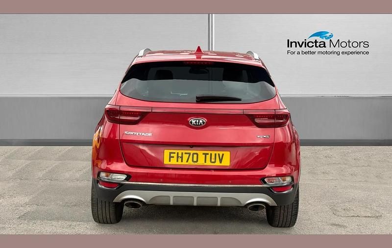 Used Kia Sportage GT-Line 180 HP (132 kW) 2021 Red SUV