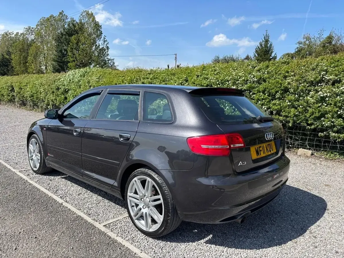 Used Audi A3 S-Line 138 HP (101 kW) 2011 Grey Hatchback