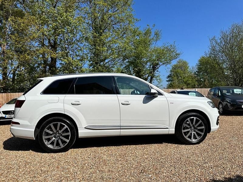 Begagnad Audi Q7 S-Line 2016 Vit SUV