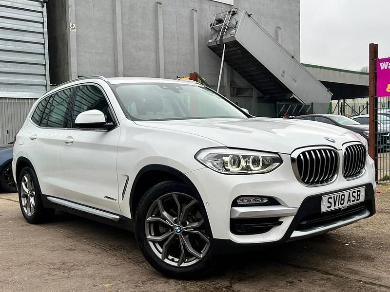 White Used 2018 BMW X3 xLine SUV | £16,000 (Fair price) - Image 1/4