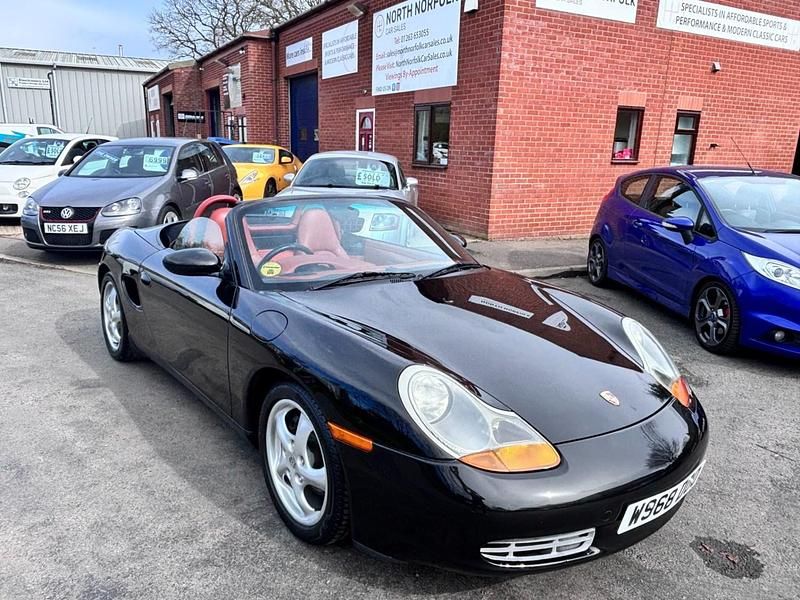 Used Porsche Boxster 217 HP (159 kW) 2000 Black Cabriolet