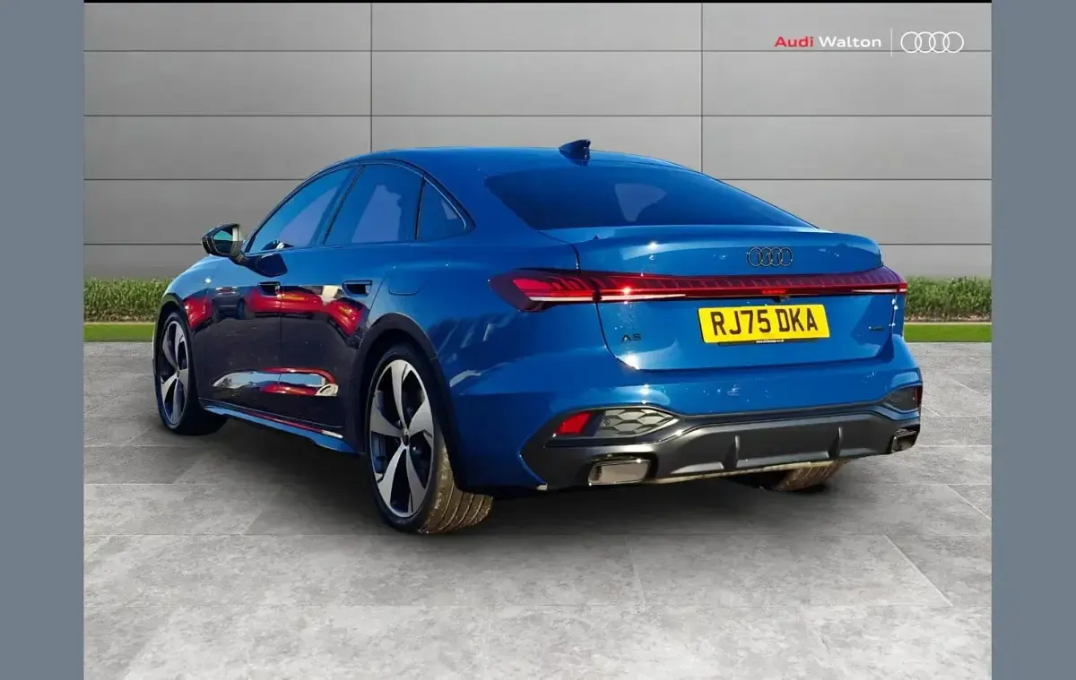 Used Audi A5 Black Edition 295 HP (216 kW) 2025 Blue Sedan