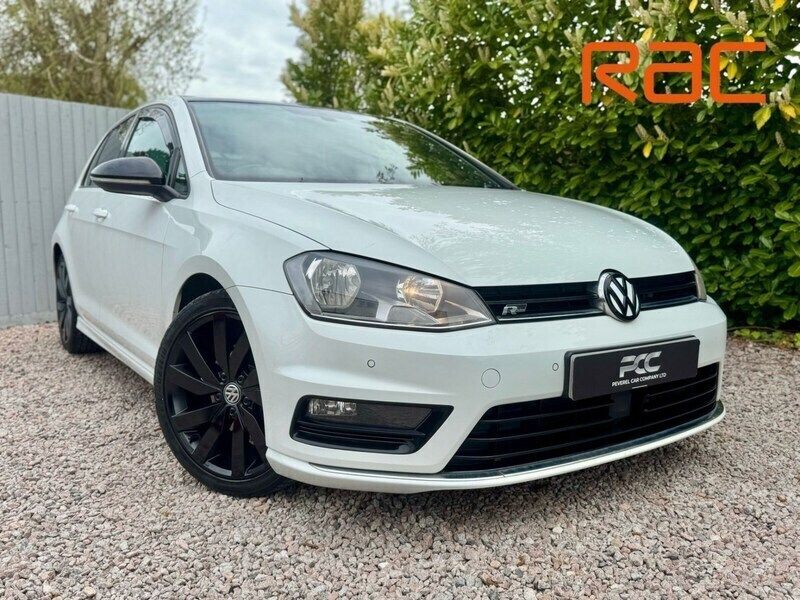 White Used 2016 VW Golf VII R-line Edition Hatchback | £13,795 (Expensive) - Image 1/3