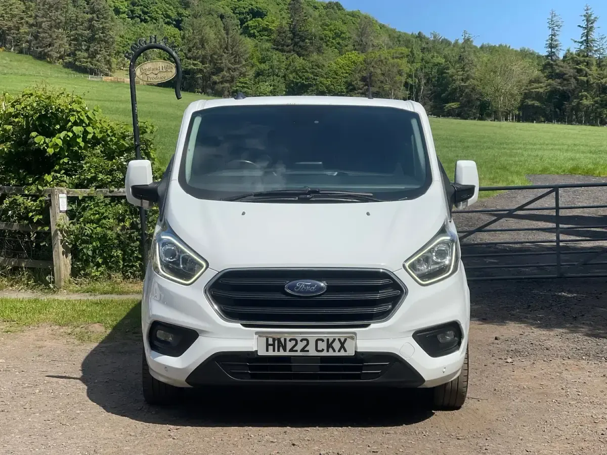 Used Ford Transit Custom Limited 130 HP (95 kW) 2022 White Van