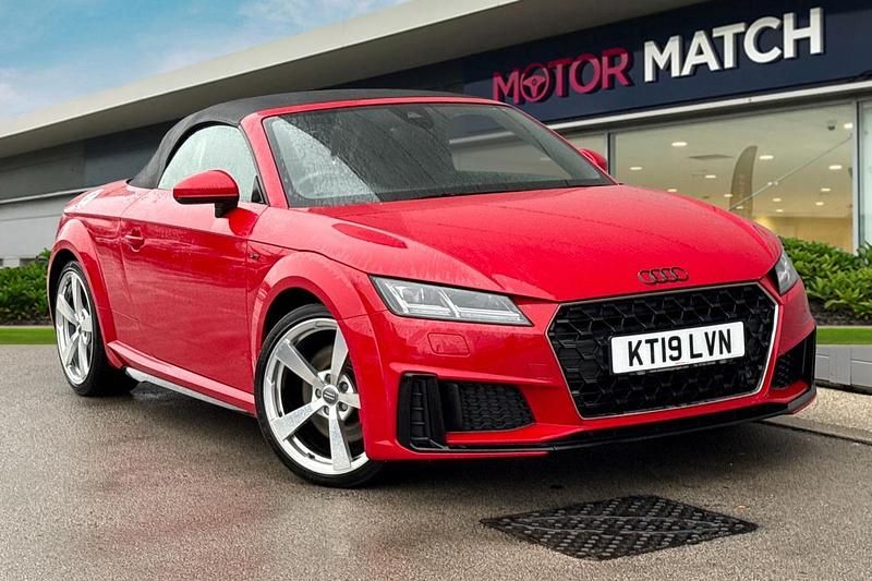 Red Used 2019 Audi TT Roadster S-Line Cabriolet | £20,490 (Super price) - Image 1/4