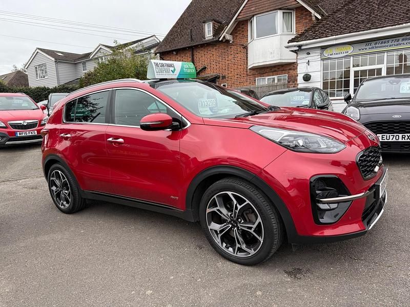 Used Kia Sportage GT-Line S 174 HP (127 kW) 2018 Red SUV