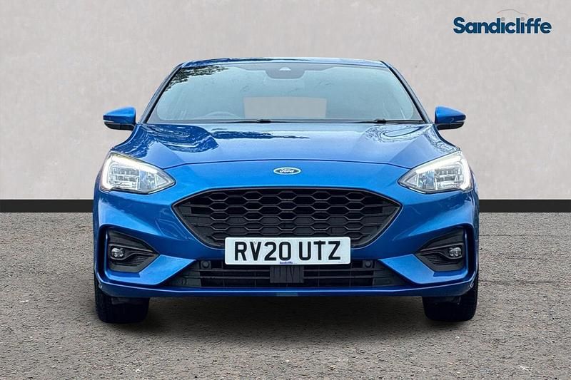 Used Ford Focus ST-Line 125 HP (91 kW) 2020 Blue Hatchback