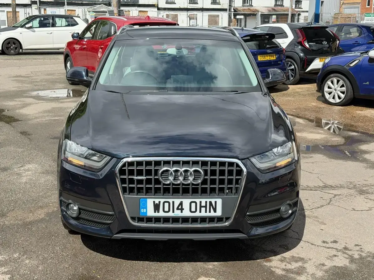 Begagnad Audi Q3 Comfort 2014 Blå SUV
