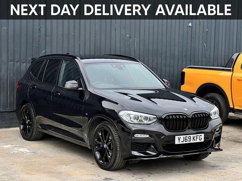 Black Used 2019 BMW X3 M Sport SUV | £23,500 (A bit pricey) - Image 1/3