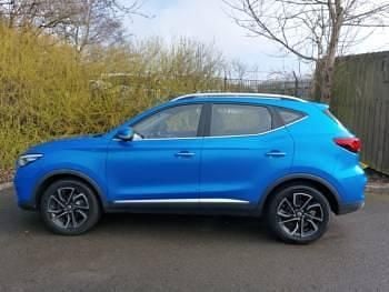 Used MG ZS Exclusive 106 HP (77 kW) 2022 Blue SUV