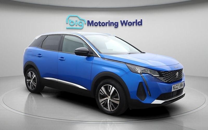 Used Peugeot 3008 Allure Premium 131 HP (96 kW) 2022 Blue SUV