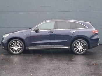 Used Mercedes EQC400 AMG line 300 kW (408 HP) 2022 Blue SUV