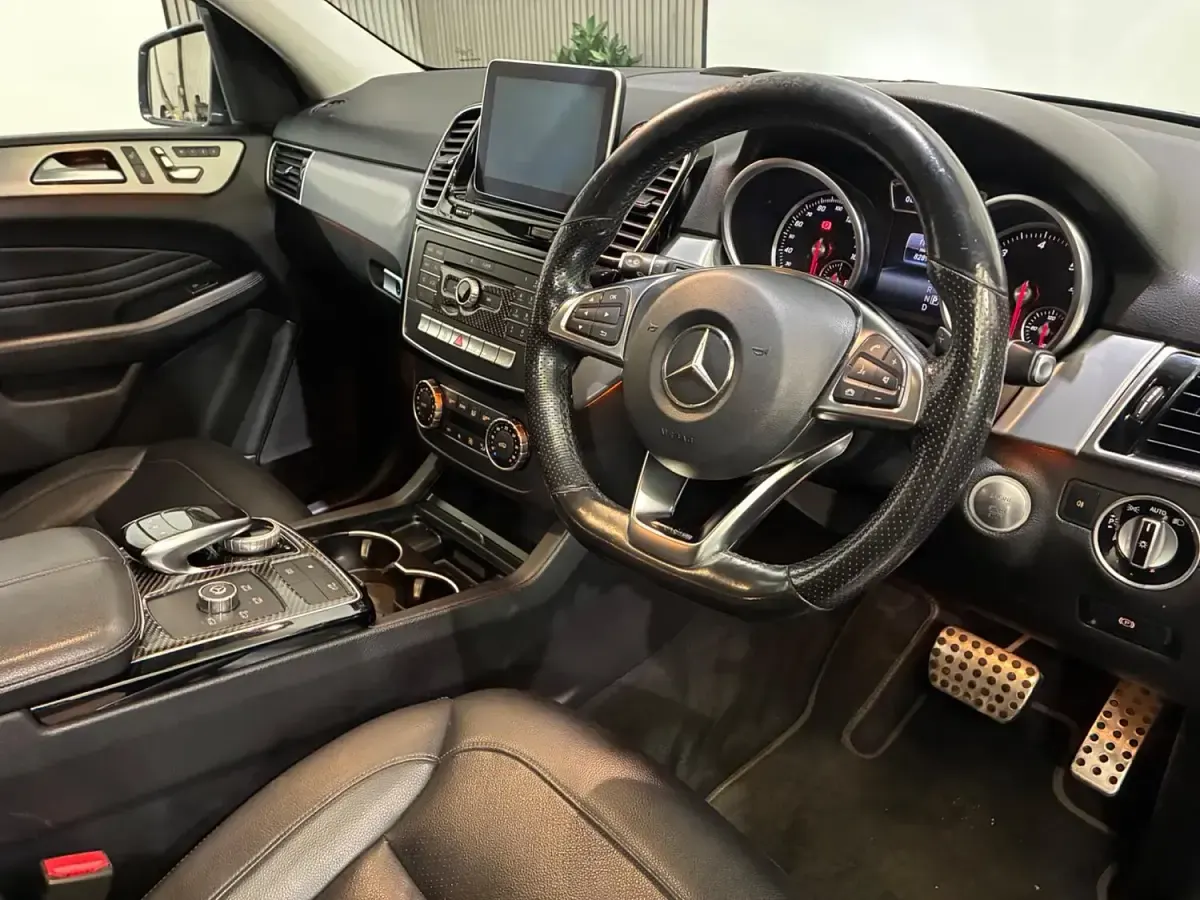 Used Mercedes GLE250 AMG Line Premium 204 HP (150 kW) 2015 Grey SUV