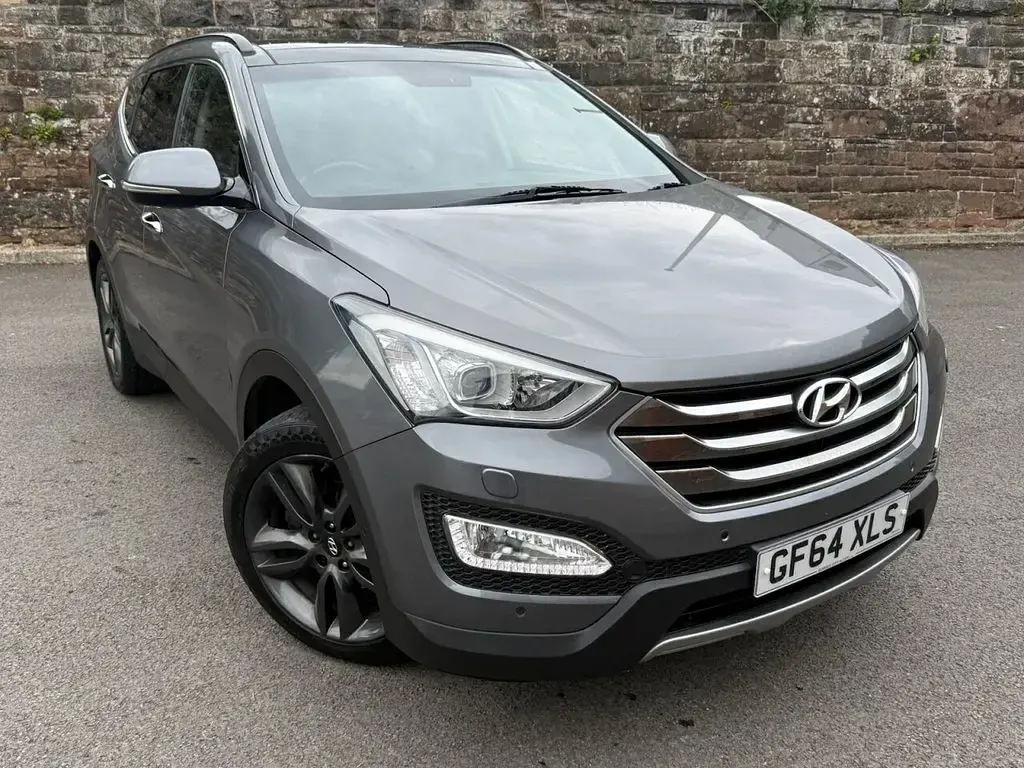 Used Hyundai Santa Fe Premium SE 194 HP (142 kW) 2014 Silver SUV