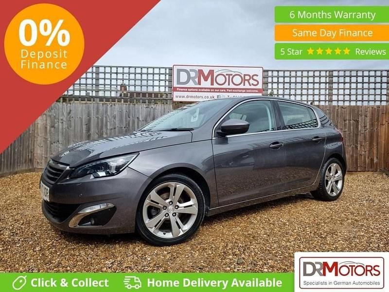 Grey Used 2017 Peugeot 308 Allure Hatchback | £6,840 (Good price) - Image 1/4