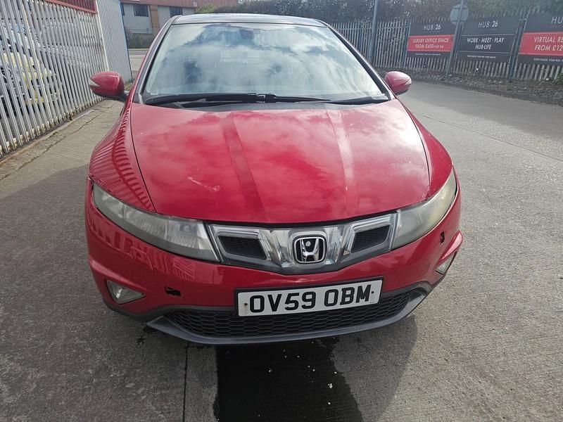 Used Honda Civic EX 140 HP (102 kW) 2009 Red Hatchback