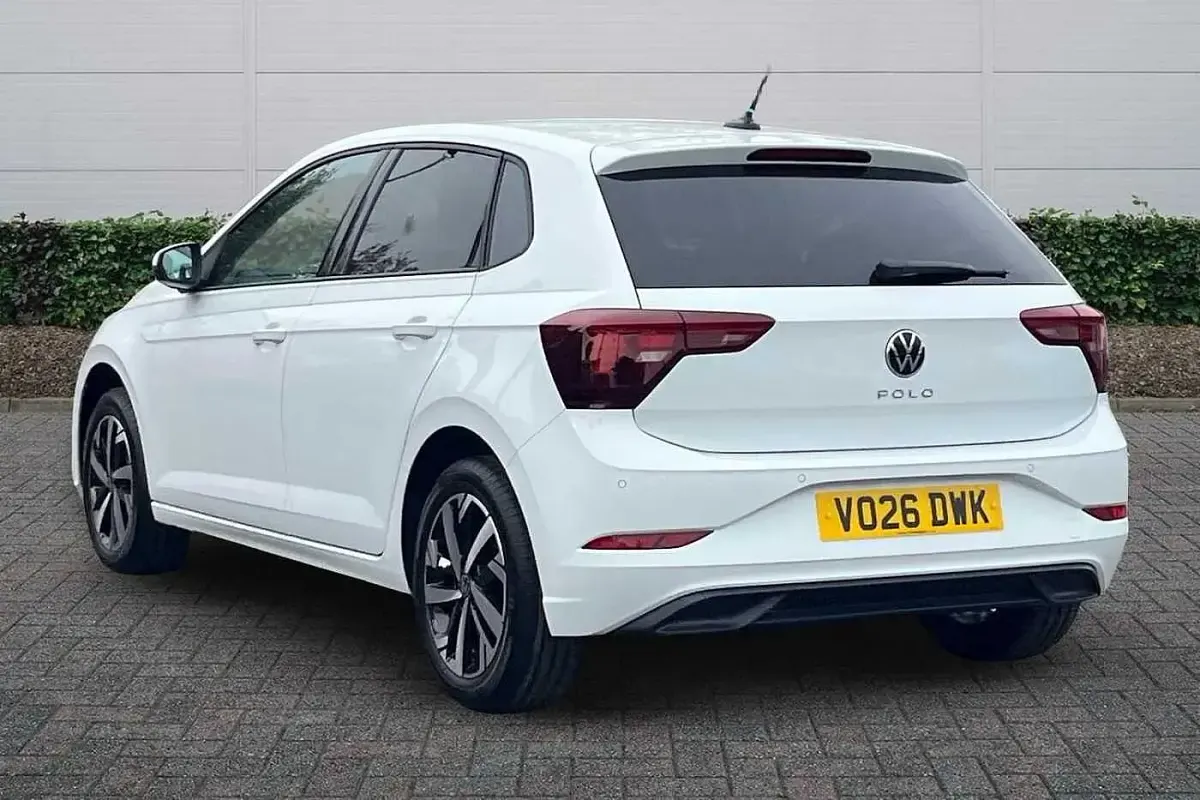 New VW Polo Match 95 HP (69 kW) 2026 White Hatchback