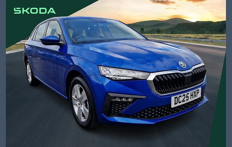 Blue New 2025 Skoda Scala SE Hatchback | £19,198 (Fair price) - Image 1/4