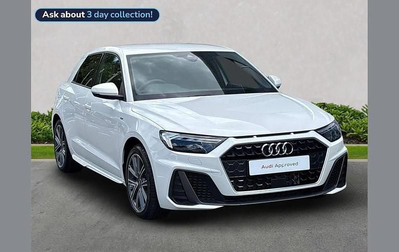 White New 2025 Audi A1 S-Line Hatchback | £22,999 (Good price) - Image 1/4