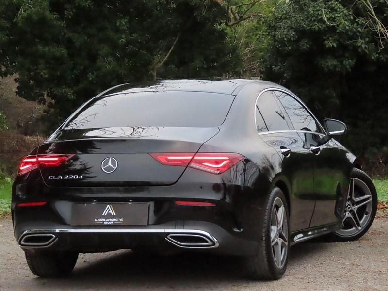 Used Mercedes CLA220 AMG Line Premium 2019 Black Sedan