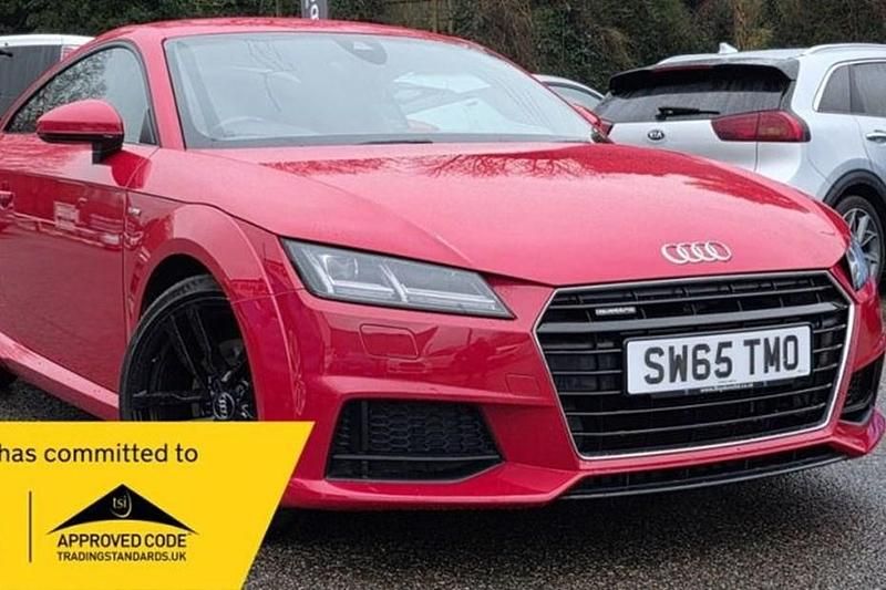 Used Audi TT S-Line 2015 Red Coupe