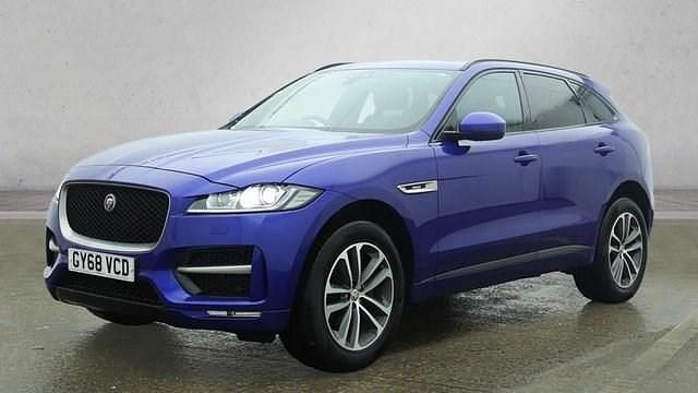 Used Jaguar F-Pace R-Sport 180 HP (132 kW) 2018 Blue SUV