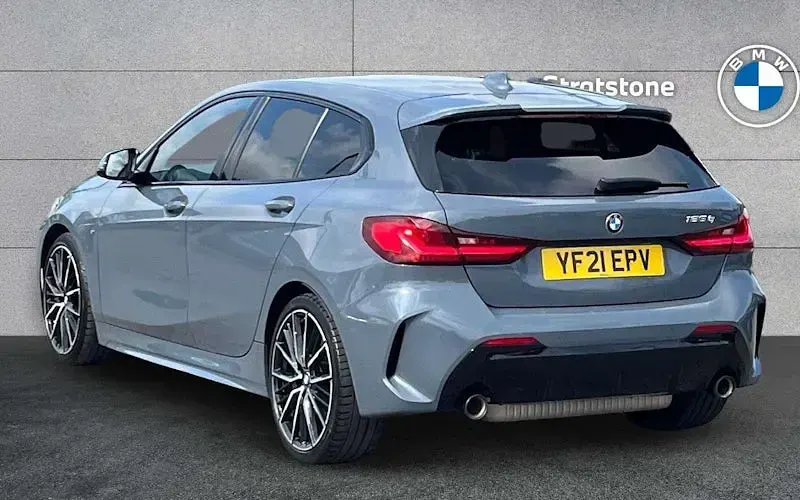Used BMW 128 ti 265 HP (194 kW) 2021 Blue Hatchback
