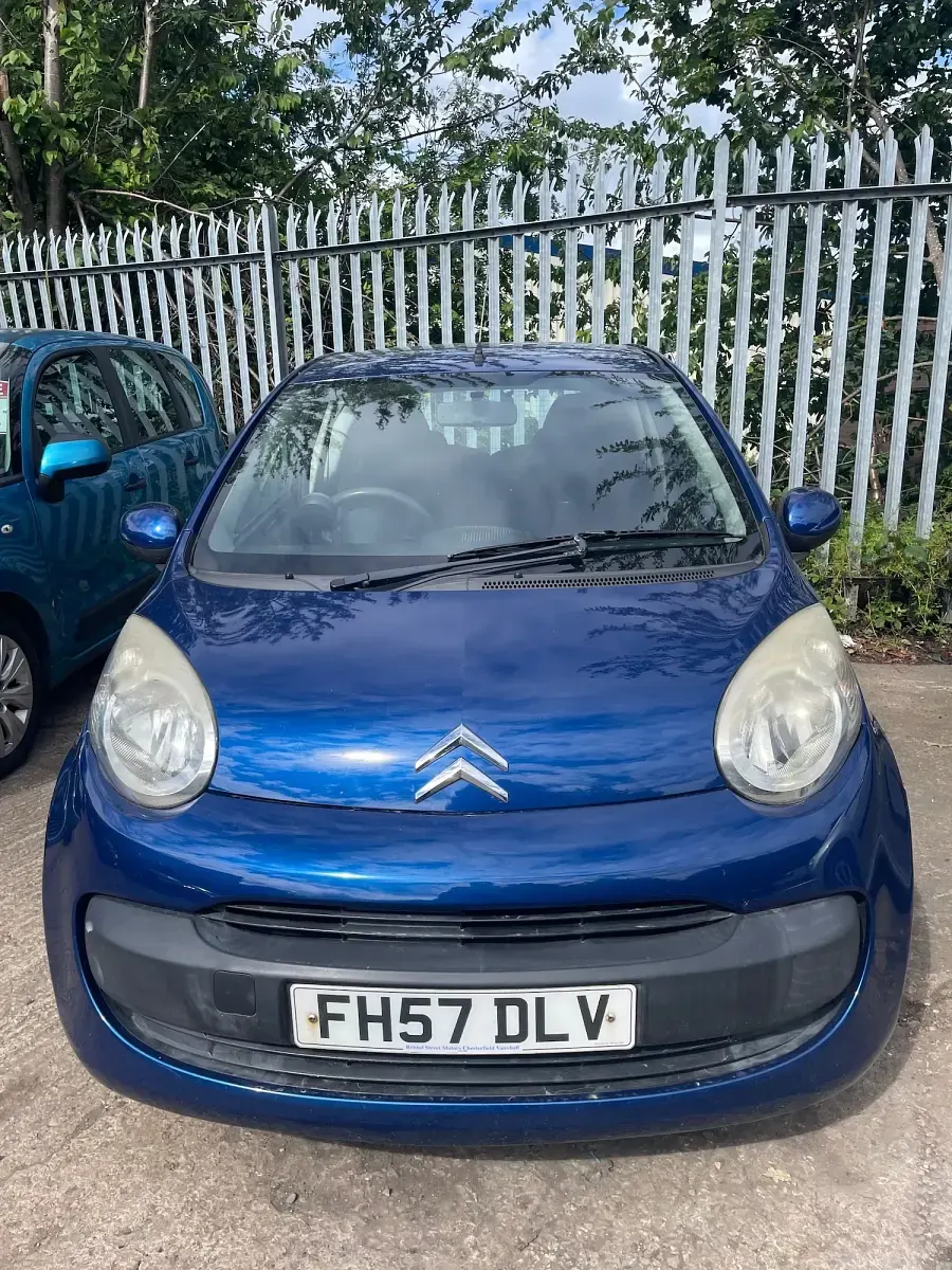Used Citroën C1 68 HP (50 kW) 2007 Blue Hatchback