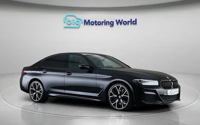 Used BMW 530 M Sport 286 HP (210 kW) 2022 Black Sedan