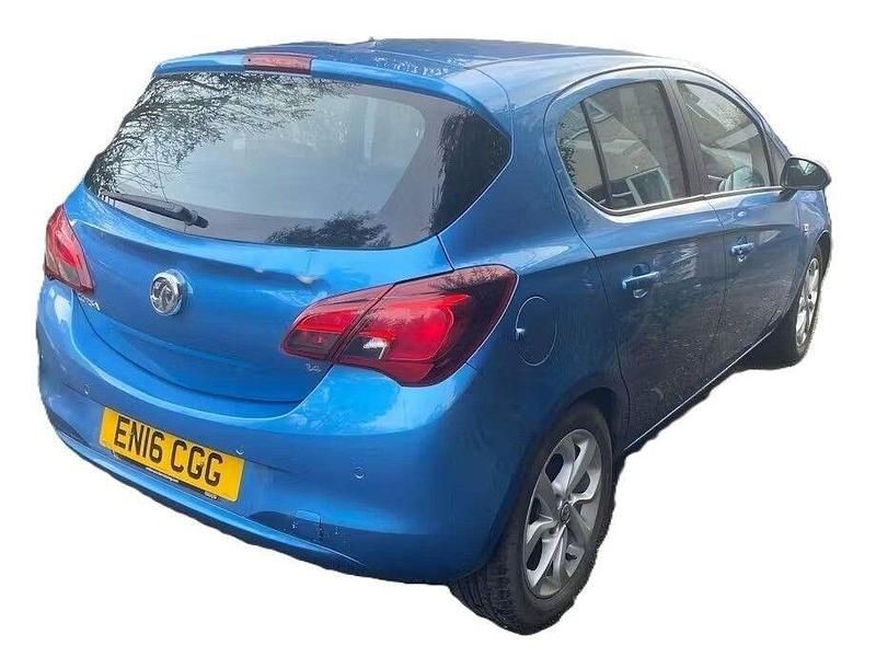 Used Vauxhall Corsa S 90 HP (66 kW) 2016 Blue Hatchback