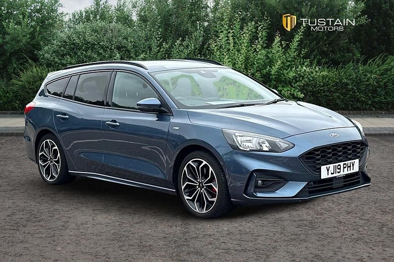 Blue Used 2019 Ford Focus ST-Line X Estate | £9,999 (Fair price) - Image 1/4