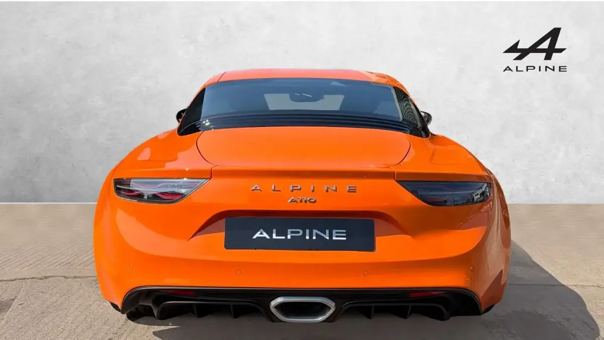 Used Alpine A110 2023 Orange Coupe