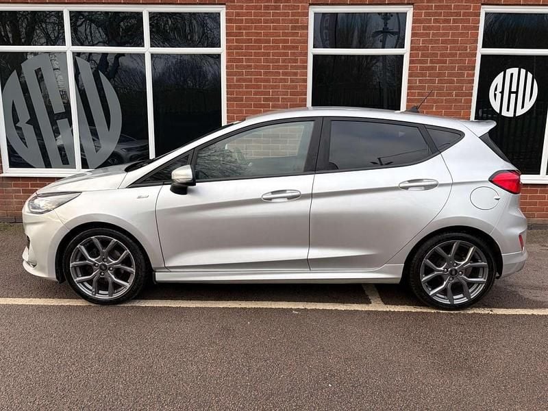 Used Ford Fiesta ST-Line 125 HP (91 kW) 2022 Silver Hatchback