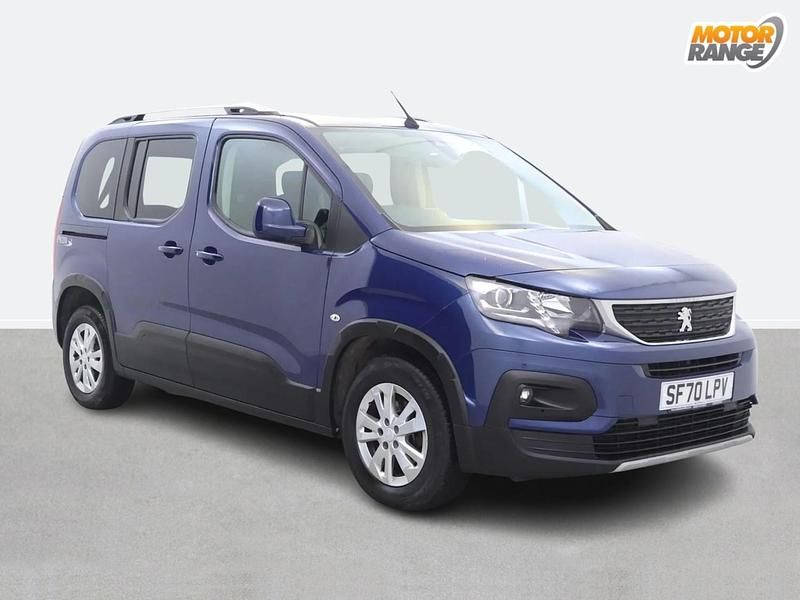 Blue Used 2020 Peugeot Rifter Allure MPV | £12,895 (Good price) - Image 1/4