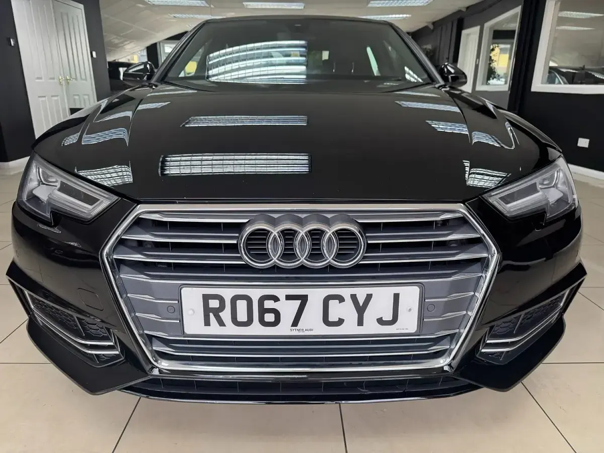 Used Audi A4 S-Line 150 HP (110 kW) 2017 Black Sedan