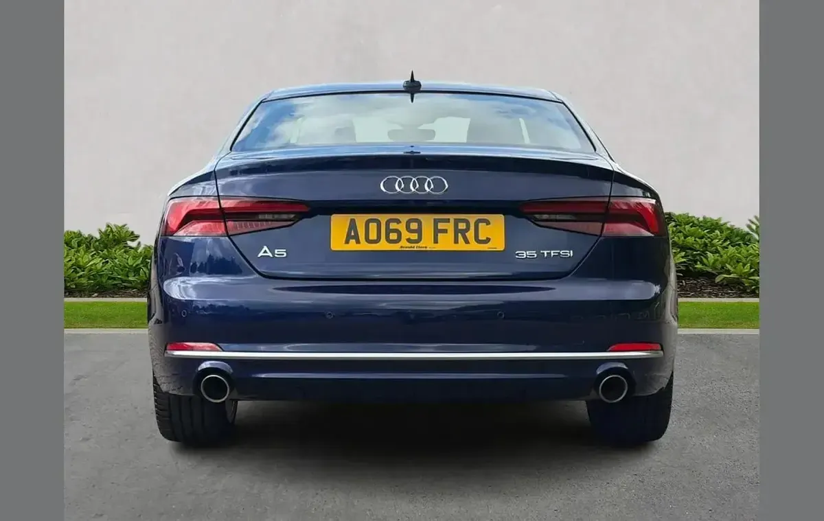 Used Audi A5 Sport 147 HP (108 kW) 2019 Blue Coupe